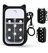 COMFYTOUCH Silicone Case for Touchland Hand Sanitizer Bottles (1 FL OZ/30mL) - Cat Design Protect...