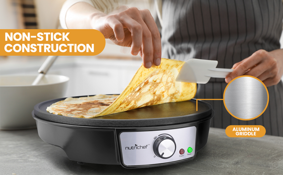 paper spatula;stove flat iron;convection oven table top;crepera electrica;surpeer