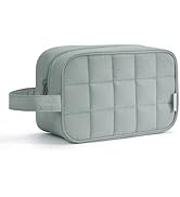 Narwey Travel Toiletry Bag for Women Girl, Travel Bags for Toiletries Traveling Women, Quilted Pu...