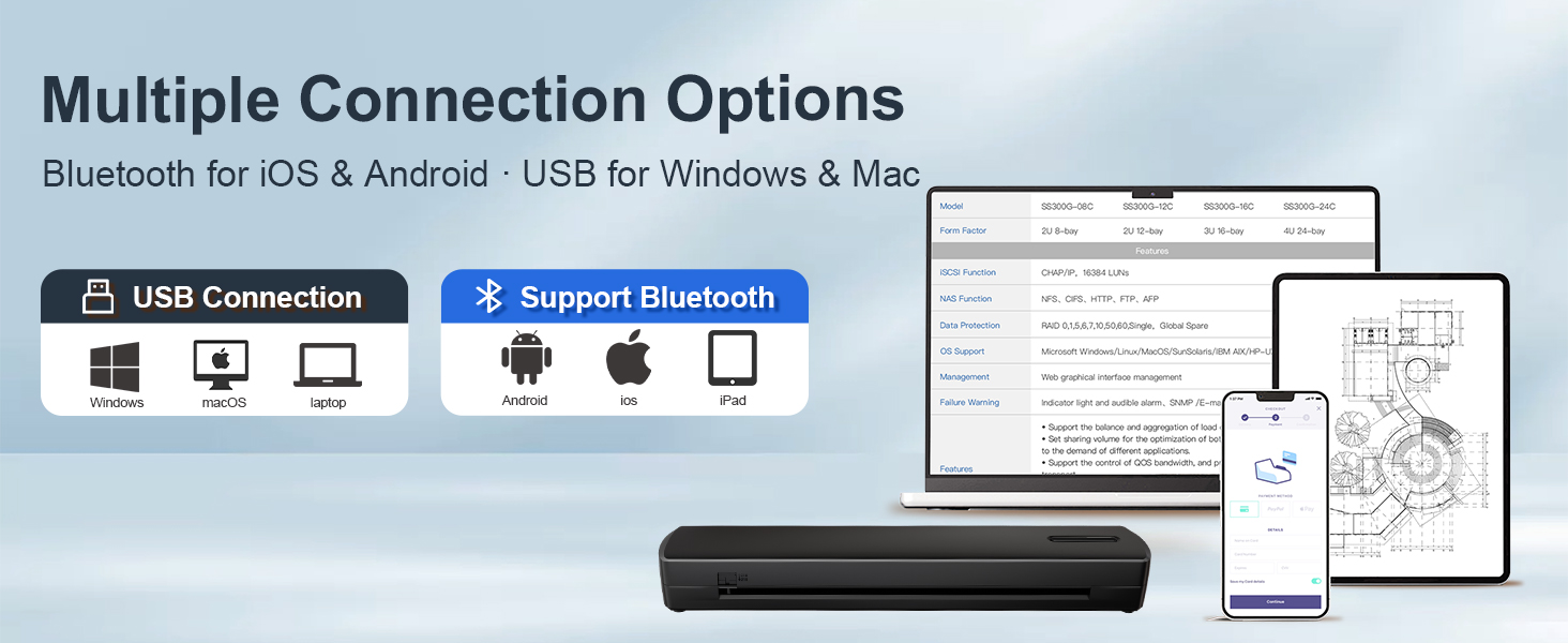 Portable Thermal Printer Tattoo Stencil Machine