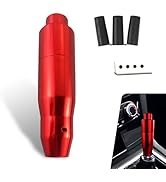 AWGUKA 1 PC Car Modified Gear Shift Head, 1.37" x 5.7" Alloy Exquisite Feel Infinite Automatic Sh...