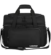LARIPOP Bowling Ball Bag 2 Ball Bowling Bag with Double Ball Holder - Fits Bowling Shoes Up to Me...