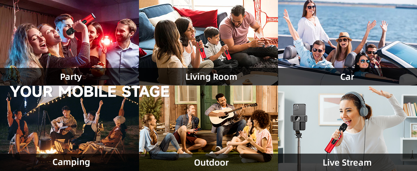 wireless microphones for karaoke