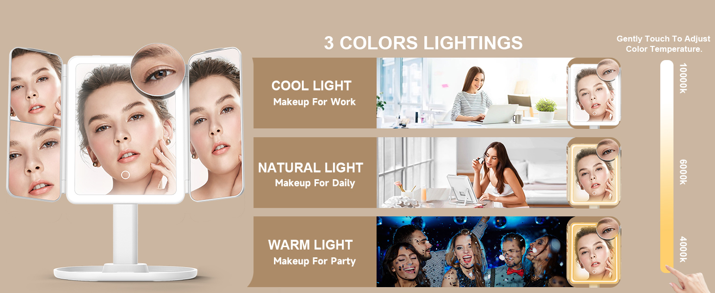 Makeup Mirror With Lights