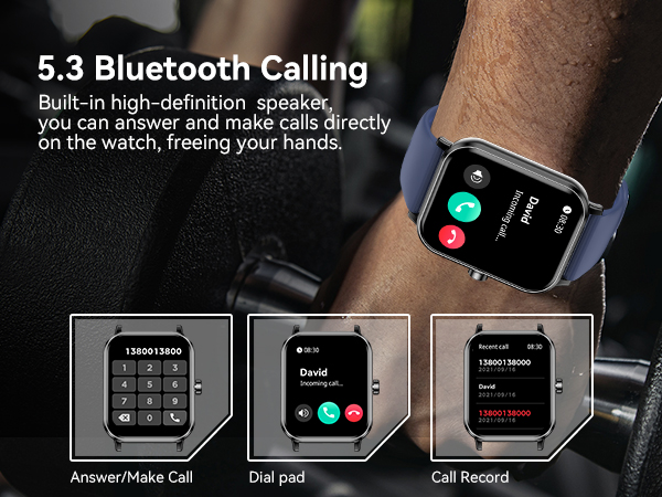 smart watch with bluetooth calling