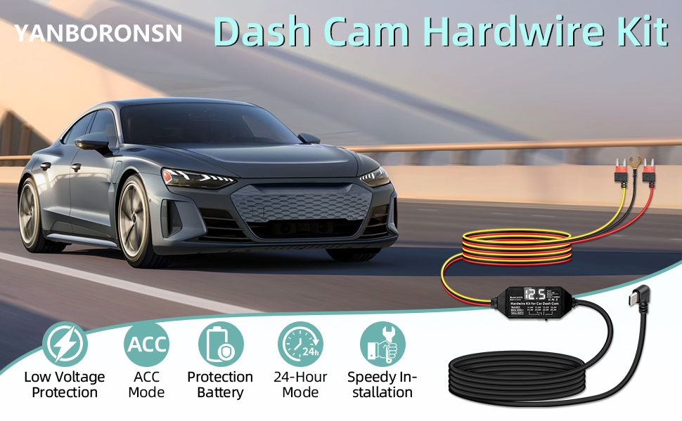 Dash Cam Hardwire Kit