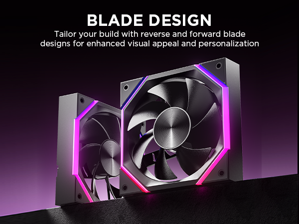 Reverse and Forward Blade Design 