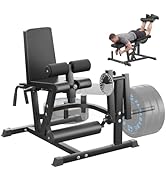 PAPABABE Leg Extension and Curl Machine, Adjustable Leg Exercise Machine with 800lb Capacity, Sea...