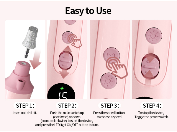 Electric Nail Drill Kit