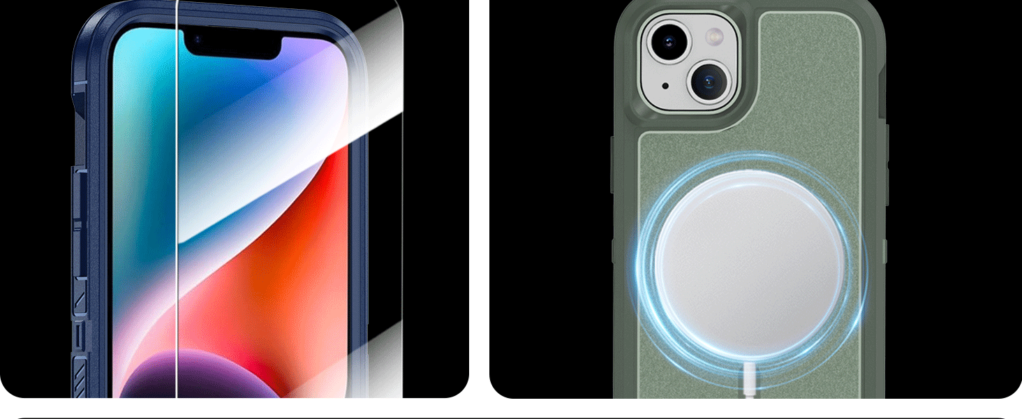 Dual Layer Military-Grade Protection iPhone 14 Case