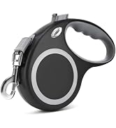 EC.TEAK Retractable Dog Leash 26 FT, Heavy Duty Dog Leash for Dogs up to 110lbs, Strong Nylon Tap...