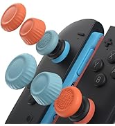 JSAUX Thumb Grips for Nintendo Switch 2 (Upgraded Anti-Slip), Thumb Grip Caps, Ergonomic Design, ...