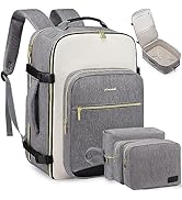 LOVEVOOK Large Travel Backpack for Women &amp; Men, Carry on Backpack Airline Approved, TSA Personal ...