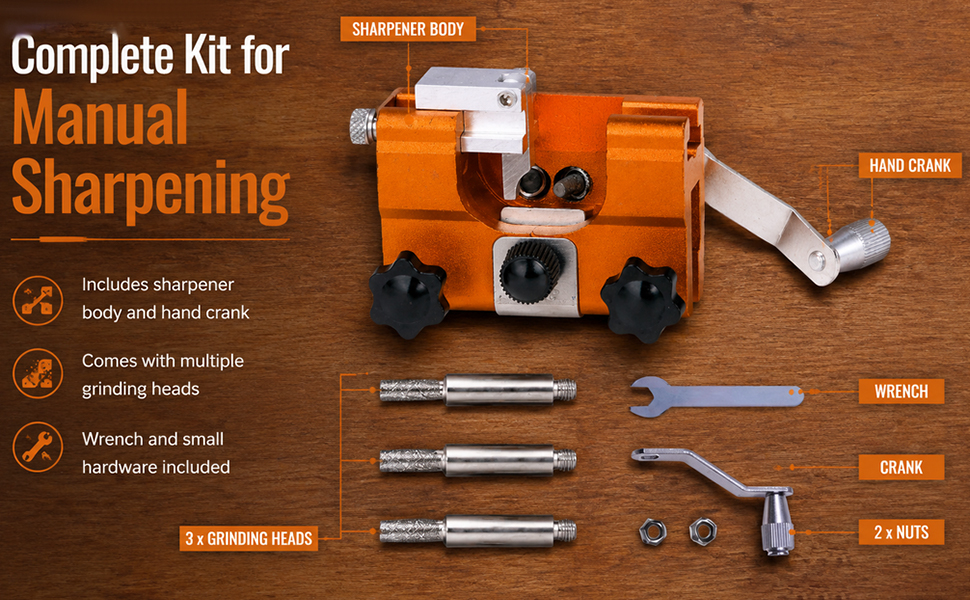 chain saw sharpener tool