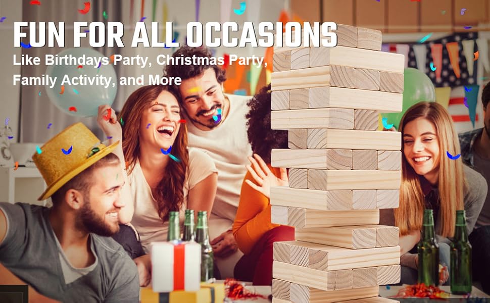 giant tumble block New Year gifts Christmas gifts