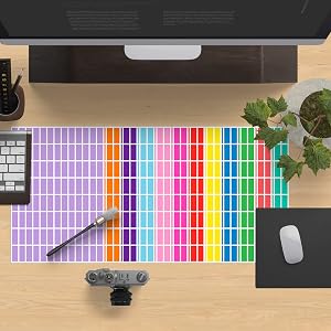 colored labels