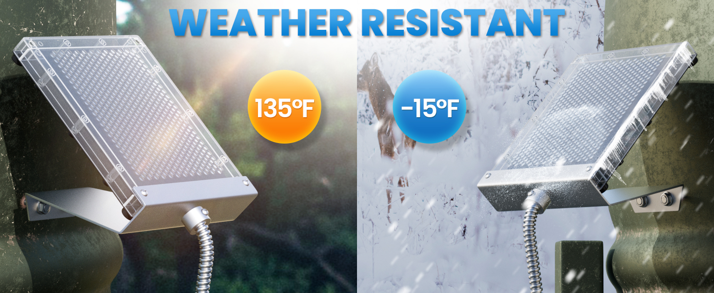 deer feeder solar panel 6v