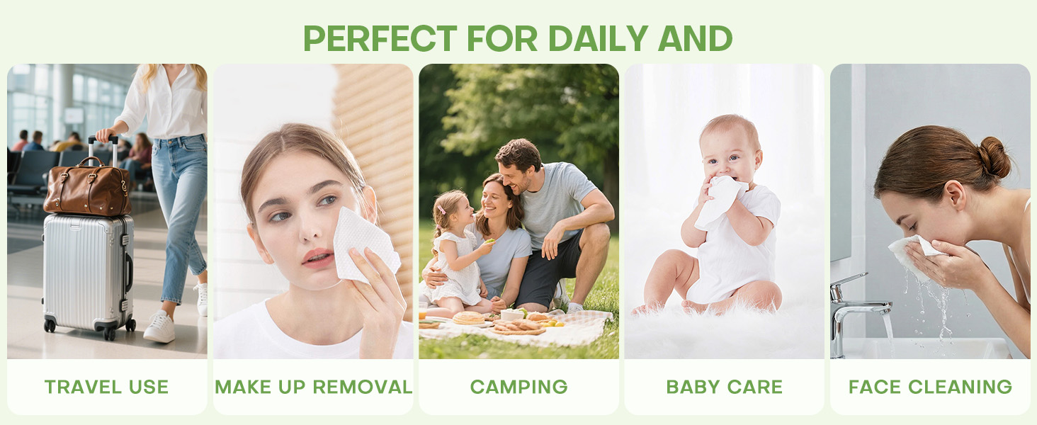 disposable face towels