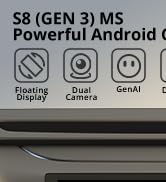 ATOTOZONE S8 10 Inch Floating Head Unit Double Din&amp;Single Din Car Stereo, AI-Powered Android Car ...