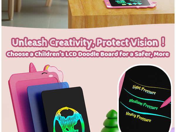 LCD Writing Tablet for kids Doodle Board drawing pad
