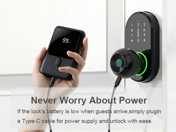 Type-C Emergency Power Port