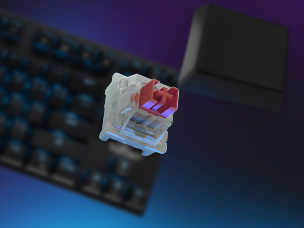Red Hot-Swappable Switches