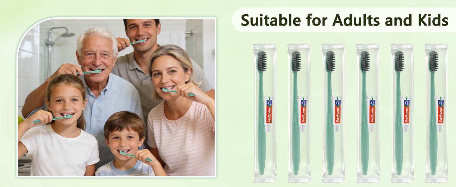 Disposable Toothbrushes with 5g Toothpaste