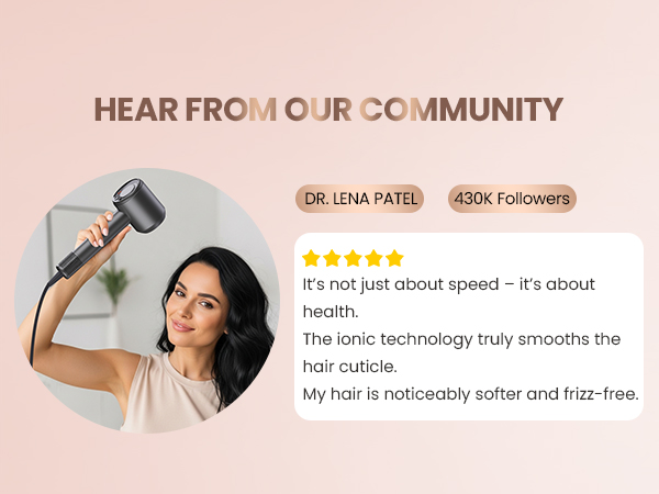 high speed hair dryer