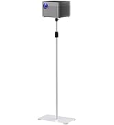 suptek Projector Stand 360°Swivel, Height Adjustable 36.6-46.8inch, Mini Projector Mount Bracket,...