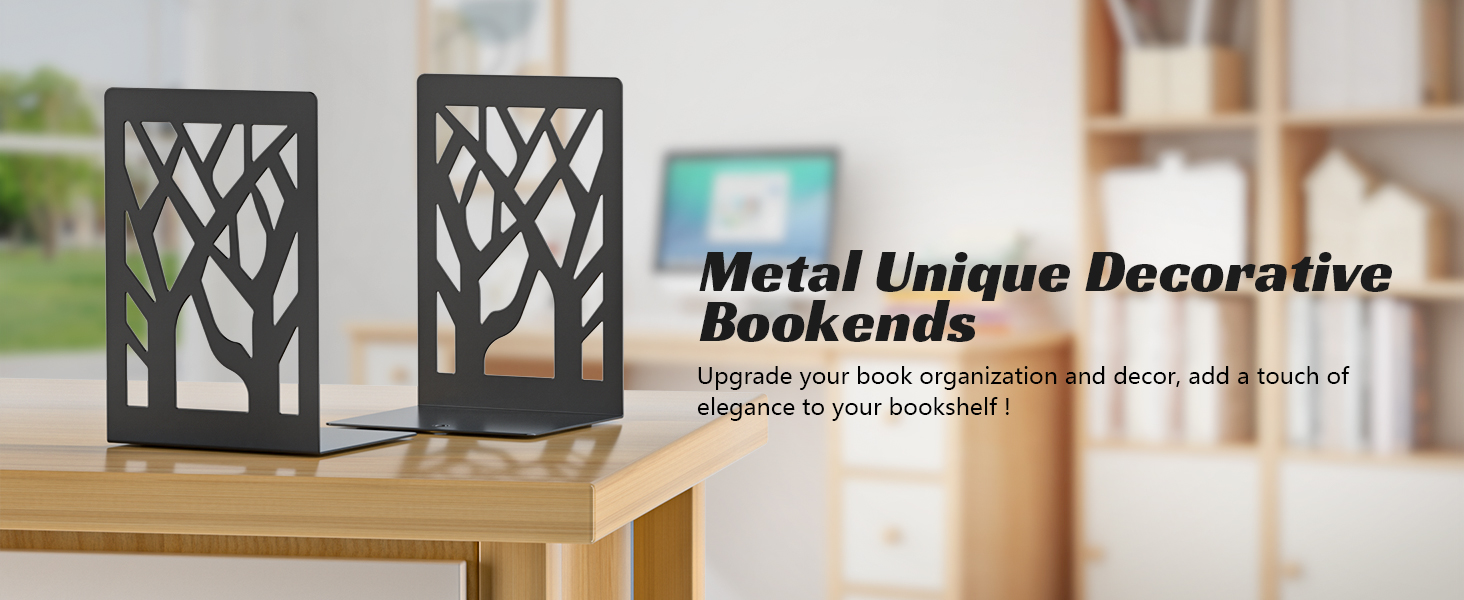 decorative book ends for shelves