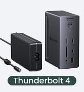 UGREEN Revodok Max 13-in-1 Thunderbolt 4 Docking Station, 40Gbps with 3×TBT4 (Dual 4K@60Hz max), ...