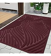 Yimobra Front Door Mat Outdoor Entrance, Heavy Duty 29.5 x 17 Inch Waterproof Patio Guard Doormat...