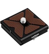 LEFTFOTO 40mm Arca Swiss Metal Universal Camera Quick Release Plate Fits Arca Type Clamp for DSLR...