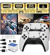 Polaring Retro Gaming Console, Game Stick,4K HDMI Output , 40,000+ Games and 23 Emulators, Dual 2...