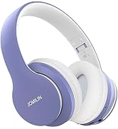 JOMILIN B9 Wireless Headphones Over-Ear, 60 Hours Playtime Lightweight Folding Hi-fi Stereo Bass ...