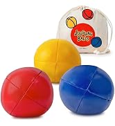 Covelico Juggling Balls, Set of 3 Vibrant Juggling Balls for Beginners - Learn to Juggle with Jug...