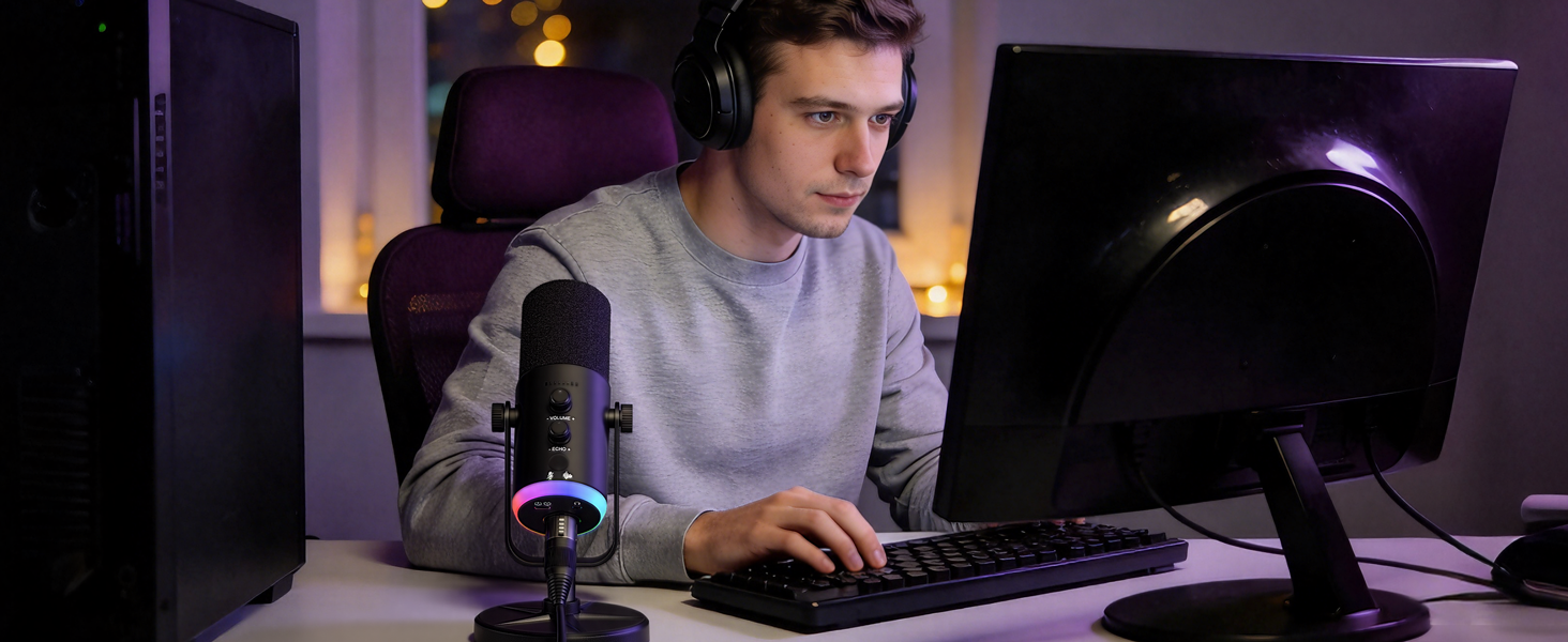 Microphone for working