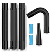 Sealegend Gutter Cleaning Tools for 2-1/2 in. Wet/Dry Vacuum Cleaner, Shop Vacuum Hose Attachment...