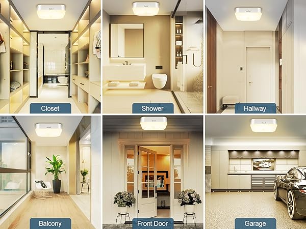 Battery Operated Motion Sensor Light for Closet Garage Pantry, 3000K Warm Soft Light