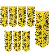 8 Pack Sticky Fly Traps, Fly Traps Outdoor/Indoor, Fly Stick, Fruit Fly Trap, Flying Insect Catch...