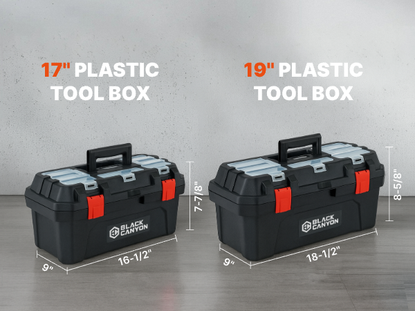 Portable Plastic Tool Box
