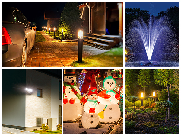 outdoor photocell timer