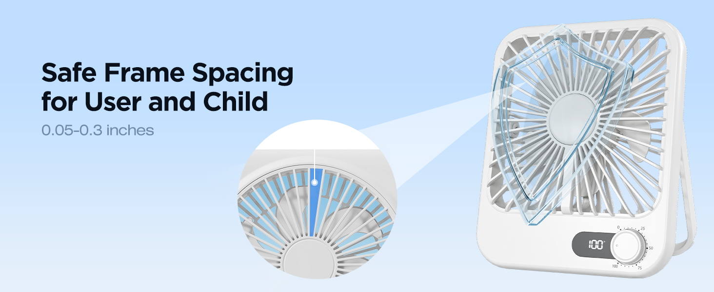 desk fan portable usb