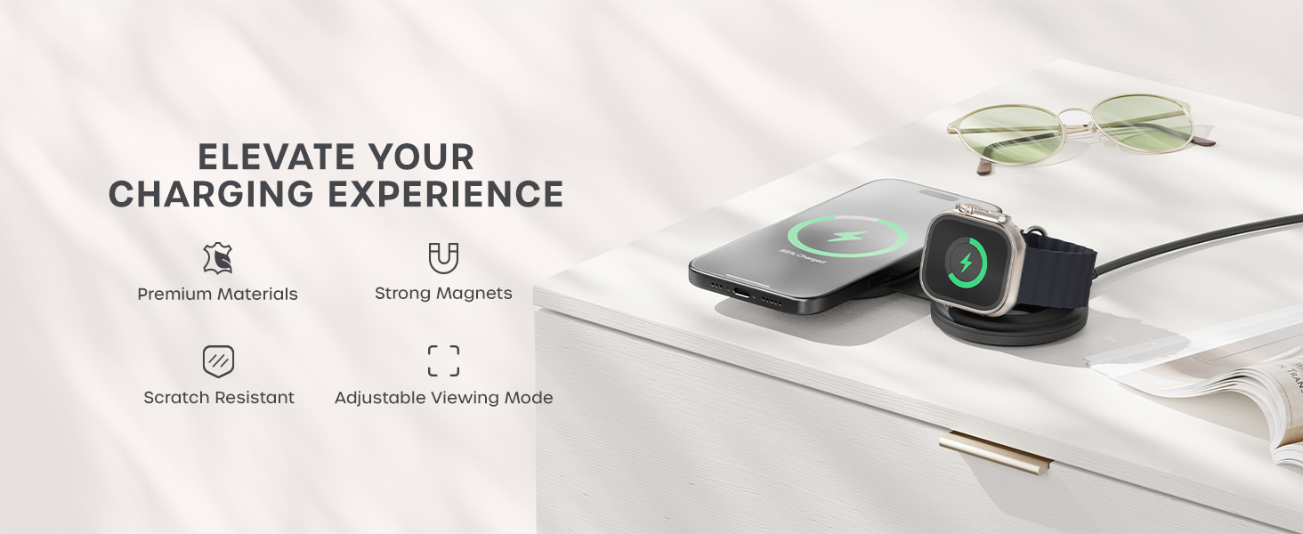 OntheGo 2-in-1 Wireless Charger