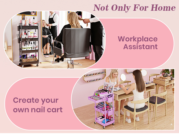 Goovilla hair cart,workplace storage assistant,organize salon tools &amp;amp; nail supplies with ease!