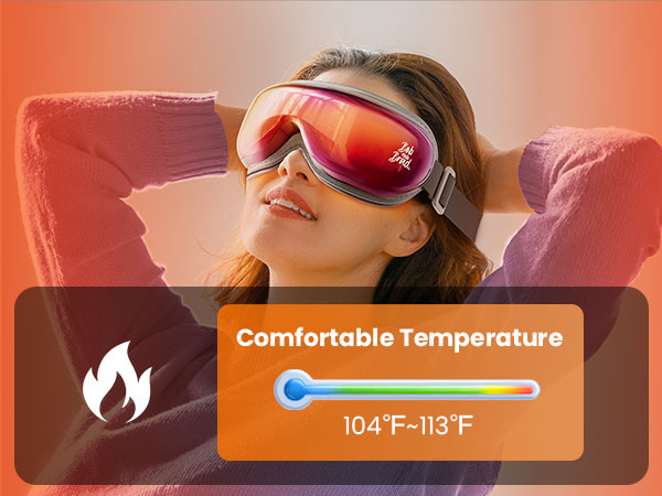 eye massager with heat and cooling eye massager for headaches migraine relief christmas gifts
