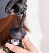 Magnetic Phone Tripod Mount Adapter with Arca Base & 1/4" Screw Hole Compatible with MagSafe, 60°...