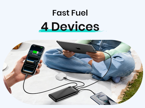 charging 4 devices at the same time