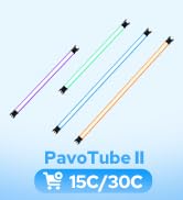 NANLITE PavoTube II 15C/30C RGBWW LED Tube Light - 2700K-7500K Bi-Color + RGB, Handheld Video Lig...