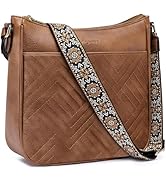 Crossbody Bags for Women Leather Purses: Vegan Cross Body Bag with Adjustable Wide Shoulder Strap...